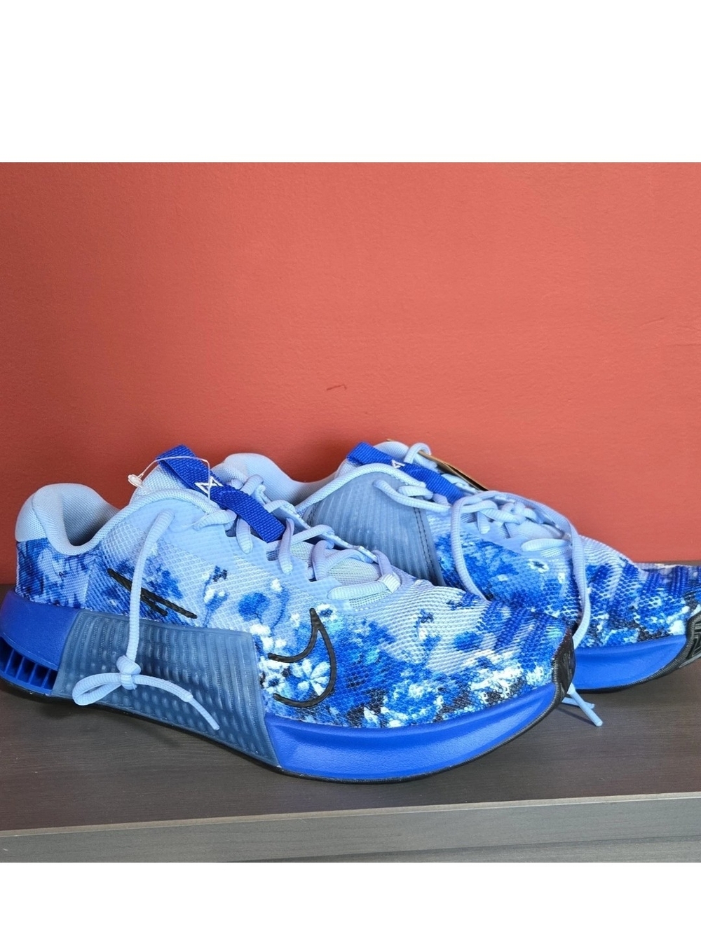 Nike Light Blue Mesh Running Shoes